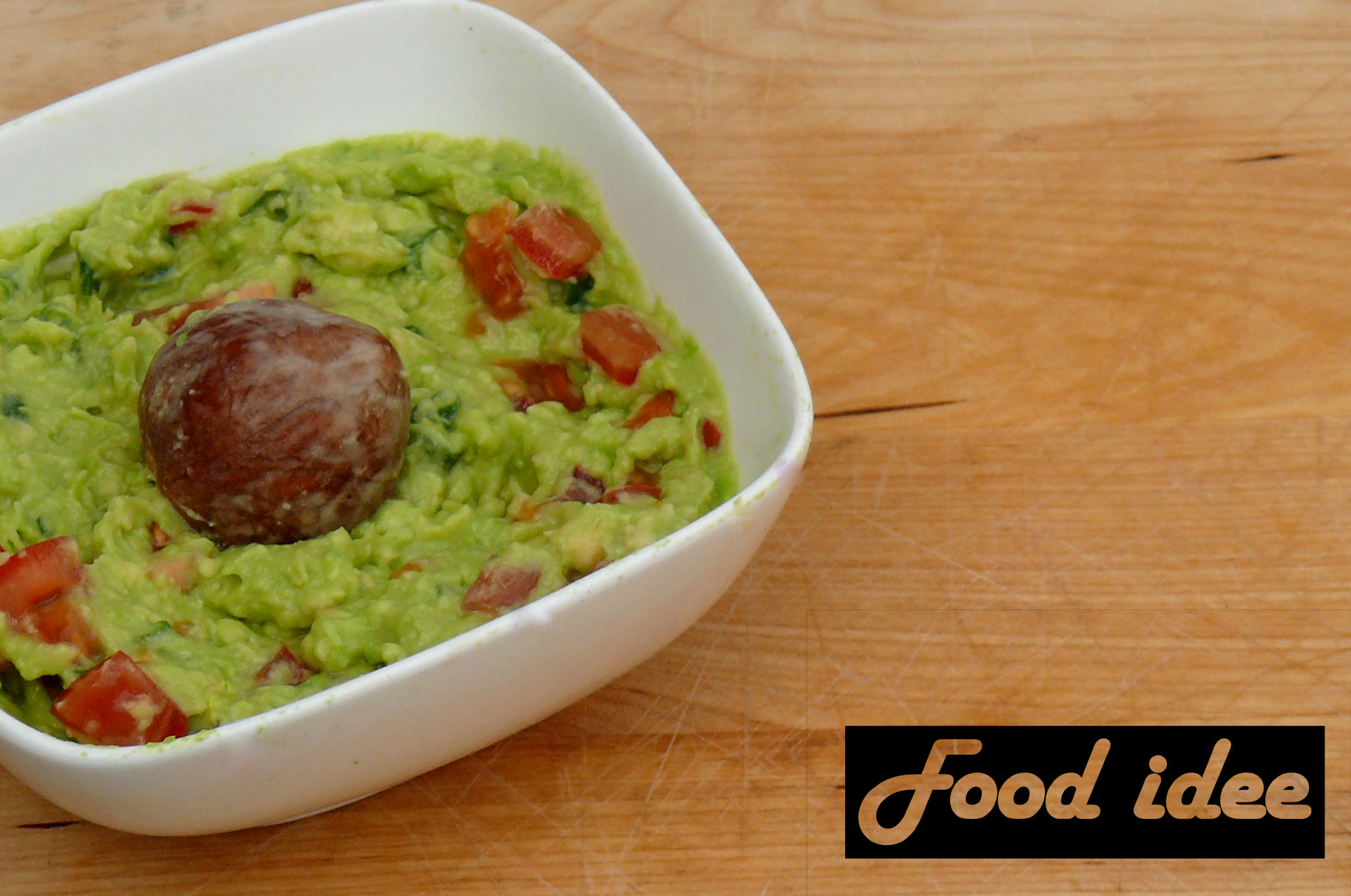 Zelfgemaakte guacamole
