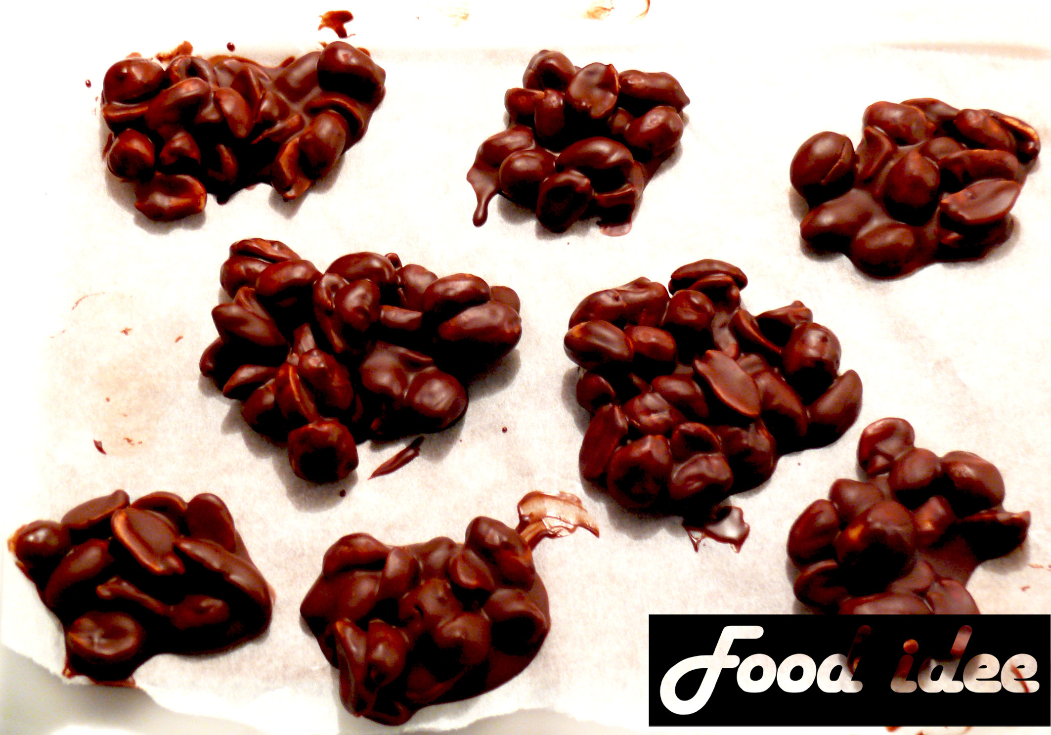 chocolade noten rotsjes